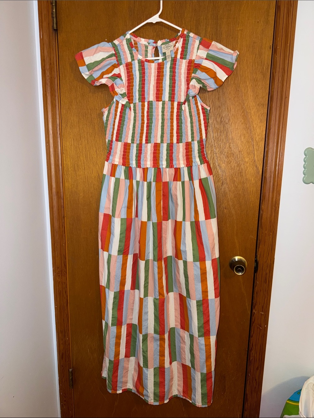 St. John's Bay Multicolor Striped Maxi Dress
